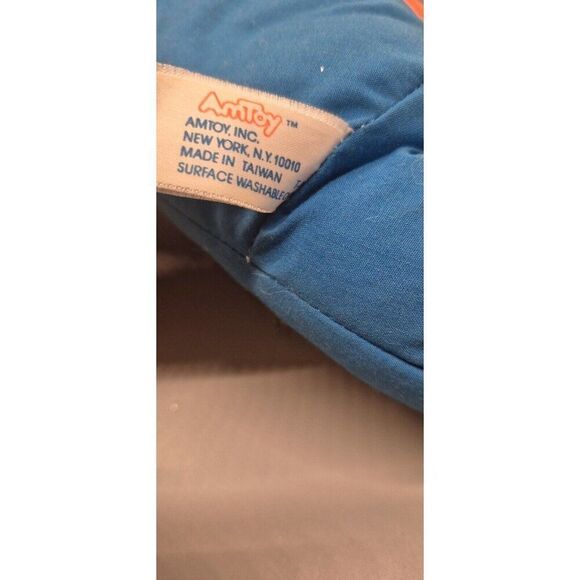 Vintage 1983 Amtoy Learn To Dress Clown Plush Stuffed Toy American Greetings 17" - Picture 5 of 6